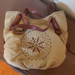 Lucky brand canvas tote